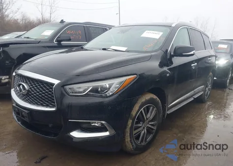2019 Infiniti Qx60 Luxe z USA, uszkodzony, nr VIN 5N1DL0MM9KC512679